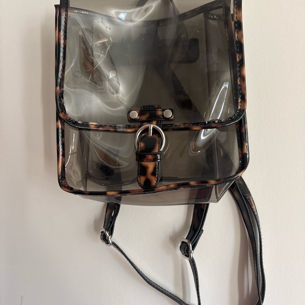 Target Transparent (Clear) Tortoise Shell Trim Ba… - image 1